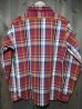 画像2: STUDIO D'ARTISAN ORG FLANNEL CHECK L/S WORK SHIRT 5481 (2)