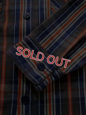 画像4: STUDIO D'ARTISAN ORG FLANNEL CHECK L/S WORK SHIRT 5471 