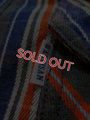 画像6: STUDIO D'ARTISAN ORG FLANNEL CHECK L/S WORK SHIRT 5471 