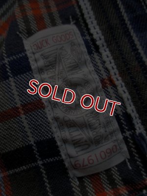 画像10: STUDIO D'ARTISAN ORG FLANNEL CHECK L/S WORK SHIRT 5471 