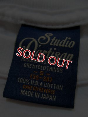 画像7: STUDIO D'ARTISAN USA COTTON T-SHIRT 9807A