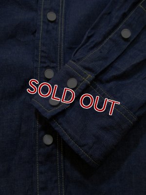 画像4: STUDIO D'ARTISAN DENIM WESTERN SHIRT D5536