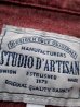 画像9: STUDIO D'ARTISAN CHAMBRAY L/S WORK SHIRT 5506 (RED)