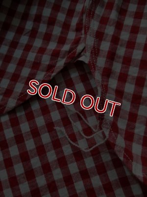 画像7: JOE McCOY 8 HOUR UNION GINGHAM CHECK SHIRT S/S Lot.902W MS14035 (RED)