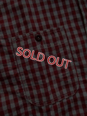 画像5: JOE McCOY 8 HOUR UNION GINGHAM CHECK SHIRT S/S Lot.902W MS14035 (RED)