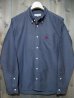 画像1: STUDIO D'ARTISAN L/S BUTTON-DOWN SHIRT 5435 (GRAY) (1)