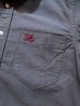 画像4: STUDIO D'ARTISAN L/S BUTTON-DOWN SHIRT 5435 (GRAY)