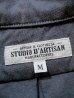 画像9: STUDIO D'ARTISAN L/S BUTTON-DOWN SHIRT 5435 (GRAY)
