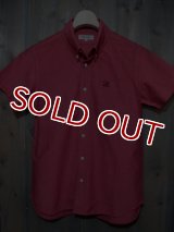 STUDIO D'ARTISAN S/S BUTTON-DOWN SHIRT 5432 (RED)