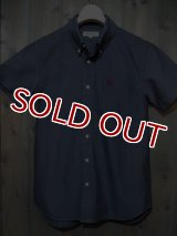 STUDIO D'ARTISAN S/S BUTTON-DOWN SHIRT 5432 (GRAY)