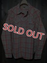 JOE McCOY DOBBY CLOTH WESTERN SHIRT Lot.109 MS14012