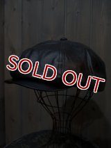 JOE McCOY LEATHER CASQUETTE MA11011
