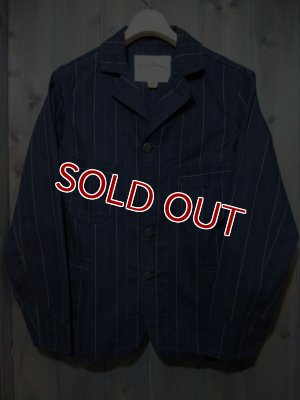 画像1: JOE McCOY DOUBLE DIAMOND STRIPE SACK COAT Lot.478 MJ13022