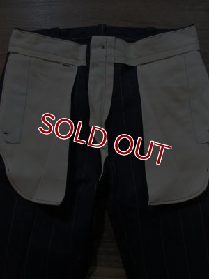 画像6: JOE McCOY DOUBLE DIAMOND STRIPE WORK TROUSERS Lot. 448 MP13021