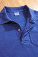 画像6: STUDIO D'ARTISAN INDIGO TSURI-AMI POLO SHIRT 9797IND (OW)