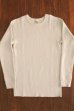画像1: THE REAL McCOY'S MILITARY THERMAL SHIRT MC12110 (IVORY) (1)