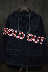 STUDIO D'ARTISAN  US NAVY DENIM PARKA D4403