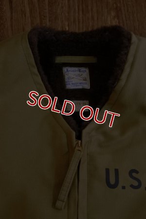 画像11: THE REAL McCOY'S VEST, ALPACA, PILE-LINED MJ19105