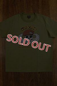 THE REAL McCOY'S MILITARY TEE / AIRBORNE