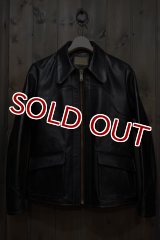 JOE McCOY 70's LEATHER JACKET / DEAD WOOD MJ15011