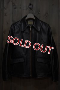 JOE McCOY 70's LEATHER JACKET / DEAD WOOD MJ15011