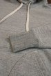 画像8: STUDIO D'ARTISAN 吊り編み裏起毛パーカー 9781