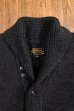 画像5: JOE McCOY SHAWL COLLAR CARDIGAN・MC11141 (CHARCOAL)