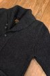 画像4: JOE McCOY SHAWL COLLAR CARDIGAN・MC11141 (CHARCOAL)
