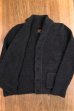 画像3: JOE McCOY SHAWL COLLAR CARDIGAN・MC11141 (CHARCOAL)