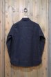 画像2: STUDIO D'ARTISAN Cotton wool NEP dungaree L/S work shirt  5573 (2)