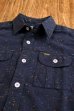 画像7: STUDIO D'ARTISAN Cotton wool NEP dungaree L/S work shirt  5573