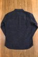 画像4: STUDIO D'ARTISAN Cotton wool NEP dungaree L/S work shirt  5573