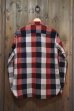 画像2: STUDIO D'ARTISAN INDIGO CHECK L/S WORK SHIRT 5569B (2)
