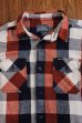 画像8: STUDIO D'ARTISAN INDIGO CHECK L/S WORK SHIRT 5569B