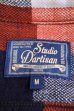 画像15: STUDIO D'ARTISAN INDIGO CHECK L/S WORK SHIRT 5569B