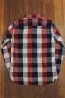 画像4: STUDIO D'ARTISAN INDIGO CHECK L/S WORK SHIRT 5569B