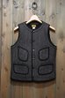 画像1: JOE McCOY WOOL RASCHEL VEST MJ15142 (1)