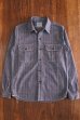 画像3: JOE McCOY 8 HOUR UNION HBT WORK SHIRT MS16133