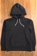 画像1: JOE McCOY HOODED SWEATSHIRT MC16115 (BLACK) (1)