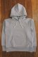 画像1: JOE McCOY HOODED SWEATSHIRT MC16115 (GRAY) (1)