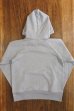 画像2: JOE McCOY HOODED SWEATSHIRT MC16115 (GRAY) (2)