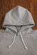 画像3: JOE McCOY HOODED SWEATSHIRT MC16115 (GRAY)