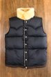 画像16: JOE McCOY MOUTON COLLAR LEATHER DOWN VEST MJ16153