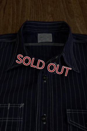 画像6: JOE McCOY 8 HOUR UNION WABASH STRIPE SHIRT MS16121