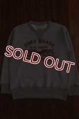 THE REAL McCOY'S MILITARY SWEATSHIRT / FORT BRAGG MC16104
