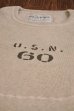画像3: THE REAL McCOY'S USN UNDERSHIRT,WINTER N-1 / U.S.N.60 MC16107