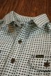 画像7: STUDIO D'ARTISAN INDIGO DOBBY L/S SHIRT 5581