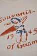 画像2: THE REAL McCOY'S AMERICAN ATHLETIC TEE / GUAM 1945 MC17009 (2)