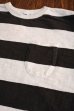 画像3: STUDIO D'ARTISAN TSURI-AMI BORDER T-SHIRT  9796 (WHxBK)