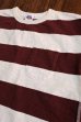 画像3: STUDIO D'ARTISAN TSURI-AMI BORDER T-SHIRT  9796 (WHxBG)